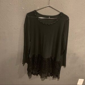 Women’s Black Lacey Blouse