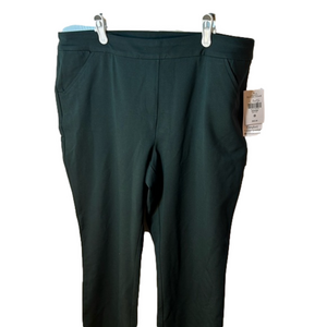 NWT size 16 ankle length more than reflections forest, Green dress pants