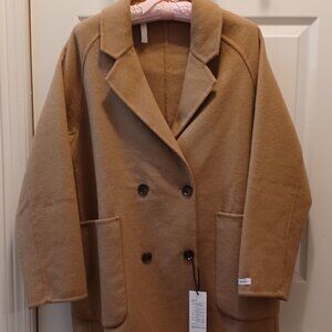 Australian 100% Wool, Hand-Made, Camel Coloured Jacket, Size Small, New with Tag