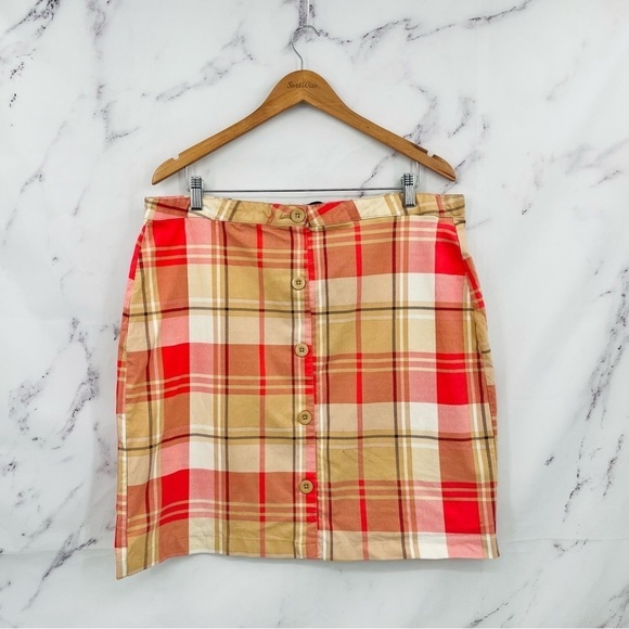 Like an Angel Plaid Mini Skirt - Picture 1 of 3