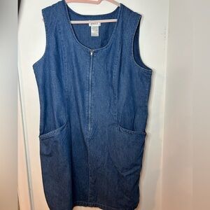 Tabi vintage denim dress size 20