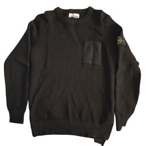 Stone Island Wool Sweater with Chest pocket