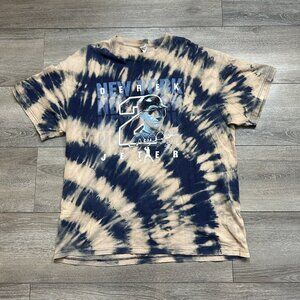 New York Yankees Derek Jerter Retro T-shirt XL MLB Baseball Tie Dye 2012