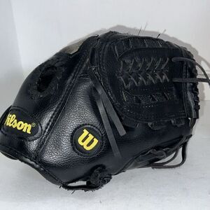 Wilson Leather Youth Baseball Glove Quick fit Technology Right‎ Hand Throw