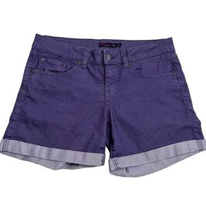 Prana Kara Denim Short Women's Shorts Purple Size 2/26