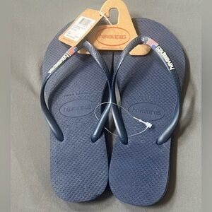 Havaianas navy blue sandals​​​