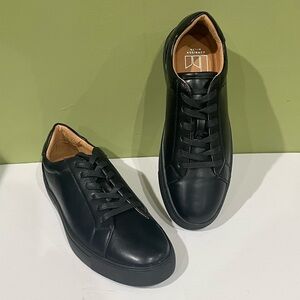 Harrison Myles shoes casual sneakers black synthetic leather