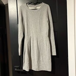 Long sleeve Madewell sweater skater dress