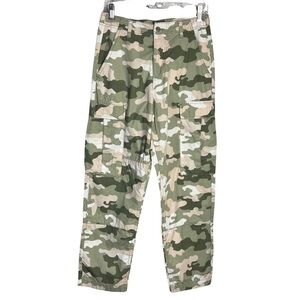 Bluenotes Y2K Camo Wide Straight Leg Cargo Pants Size Small