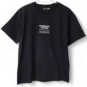 Auth! Balenciaga Couture embroidery t shirt top