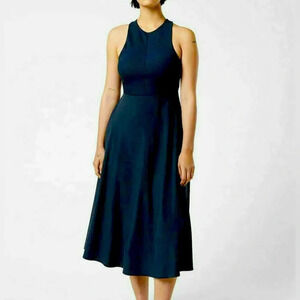 Athleta Winona midi support dress in navy XXS