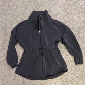 Lululemon Black Zip-Up Jacket size 6