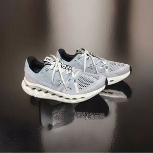 On Cloudsurfer Women's Running Shoes Mineral/Aloe Size 9.5M