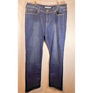 American Rag Bootcut Jeans Men's Size 40 X 33 Blue Patch Cotton Denim