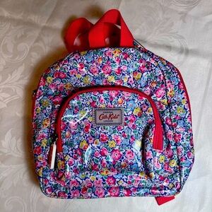 Cath Kidston London Kids Mini Backpack Floral Print. Multi Colour Floral