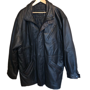 Vintage Leather Jacket Large