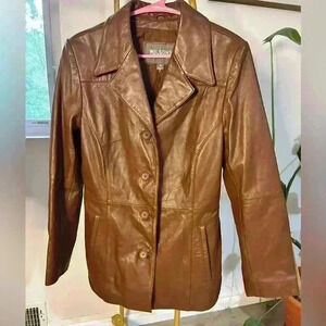 Wilson’s Leather brown leather jacket - medium