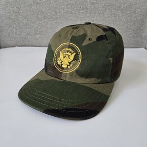 Vintage 90's Made In USA Camo Hat