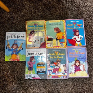 COPY - JUNIE B JONES Scholastic Paperback Chapter Books LOT OF  7.