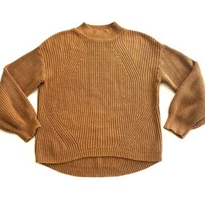 Old Navy‎ Chestnut Brown Mock Neck Sweater Women’s Size S