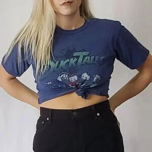 Vintage Disney Ducktales Crop Tee - S