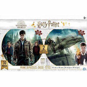 NEW Harry Potter Lenticular Puzzles | 2 Pack