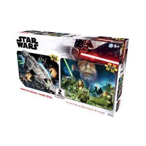 NEW  Star Wars Lenticular Puzzle 500 pc | 2 pack