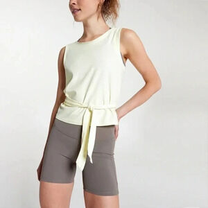 Women’s Lemon Sorbet Calia Crop Wrap and Tie Tank assorted sizes