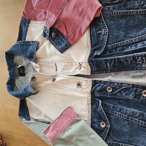 VINTAGE BDG COLIRBLOCK DENIM JACKET