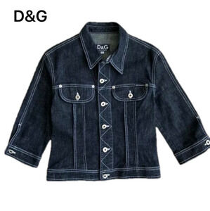 Dolce & Gabbana Vintage Women’s Denim Blazer Jacket