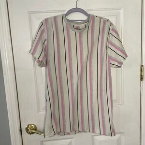 San Francisco work shirts striped T-shirt, size XL