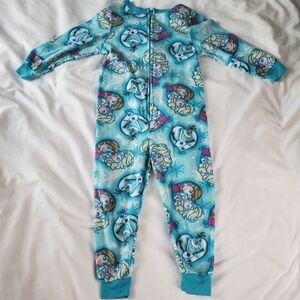 Free With Purchase | Disney Frozen Elsa Footless One Piece Fleece Zippered  Pjs