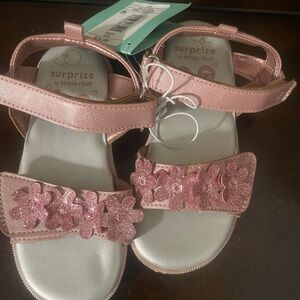 Stride rite Pink Glitter Sandals for Kids