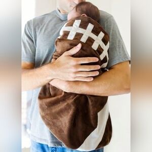 Football Baby Blanket