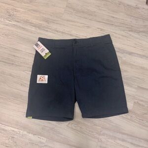 Lee Athletic flex waist band navy khaki short size 36