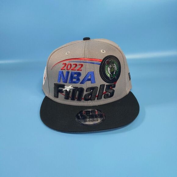 New Era Boston Celtics Snapback Hat Mens Adjustable 2022 NBA Finals Sportswear - Picture 1 of 5