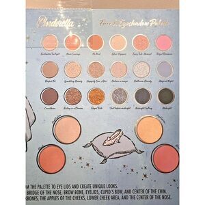 HUGE New Cinderella Disney Princess Face & Eyeshadow Palette 22 Shades‎ w/Mirror