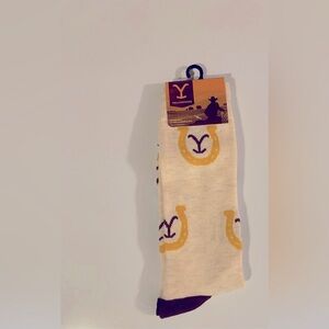 (2/$15)❗️Fun Novelty Socks Featuring Yellowstone