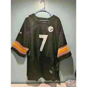 NFL PITTSBURGH STEELERS FOOTBALL SHIRT NIKE M #7 ROETHILSBERGER -- READ