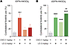 Gq-DREADD–mediated activation of iSPNs or dSPNs oppositely modulates therap