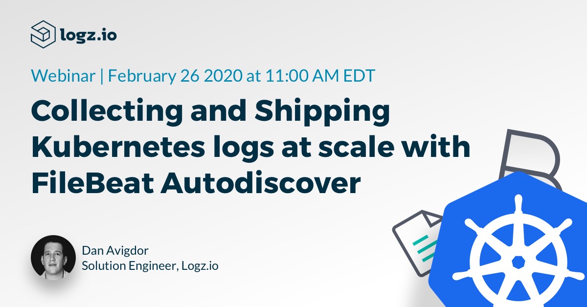 Collecting and Shipping Kubernetes logs at scale with FileBeat Autodiscover