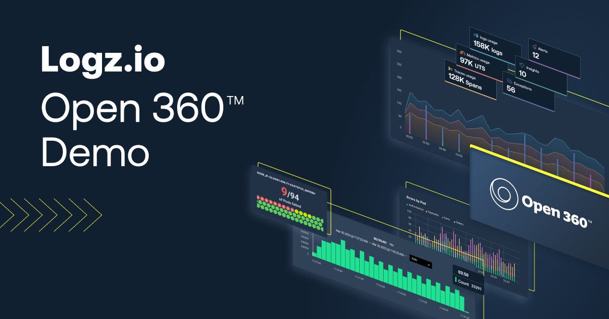 Logz.io Open 360 Observability Platform Demo