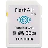 東芝 TOSHIBA 無線LAN搭載 FlashAir Wi-Fi SDHCカード Class10 日本製 並行輸入品 (32GB)