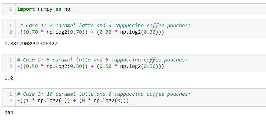 Entropy in Machine Learning