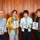 「なにわ男子」大西流星＆藤原丈一郎、森久保祥太郎の演技指導で「劇場版 忍たま」アフレコ挑戦