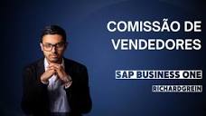 Cálculo de comissão dos vendedores - SAP Business One - YouTube