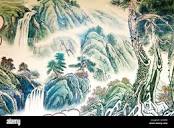 Chinese painting clouds hi-res stock photography and images - Alamy