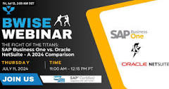 Fight of the Titans: SAP Business One vs Oracle NetSuite Webinar