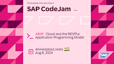 SAP CodeJam ABAP: SAP BTP, ABAP Environment & RAP ... - SAP Community