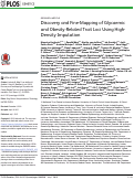 Cover page: Discovery and Fine-Mapping of Glycaemic and Obesity-Related Trait Loci Using High-Density Imputation